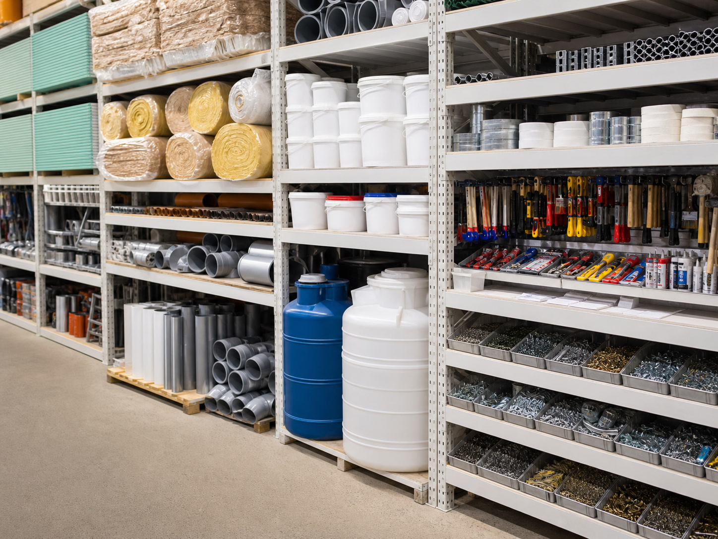 Más materiales para obra